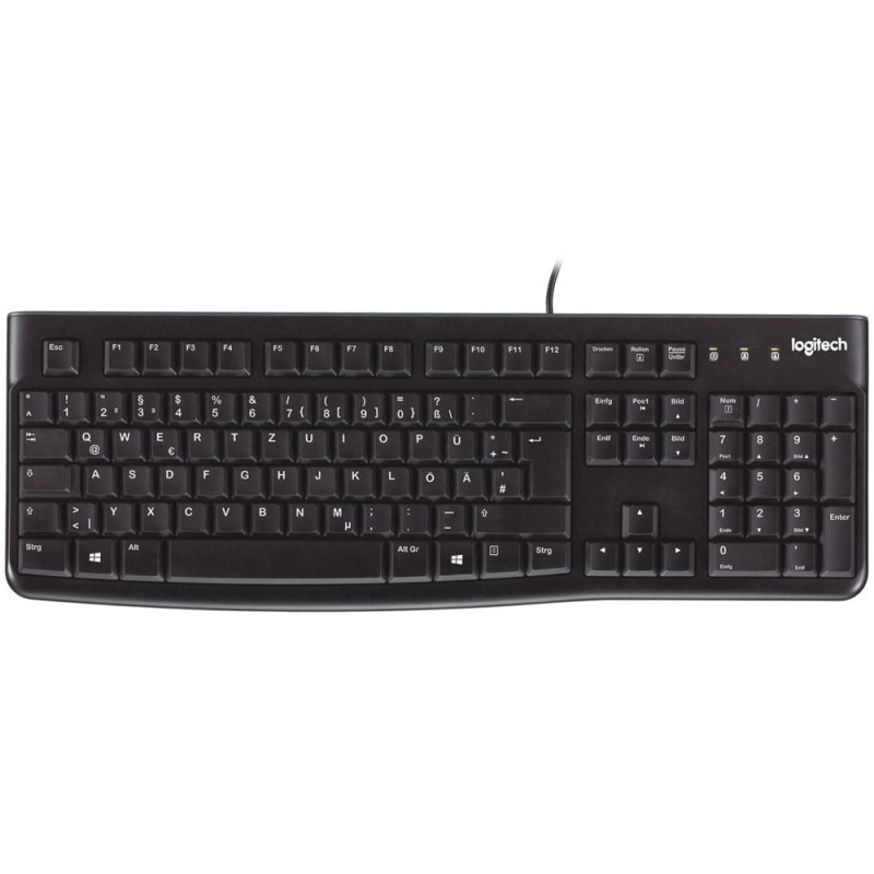 QWERTZ  Logitech K120  Zakelijk Bedraad Toetsenbord  QWERTZ