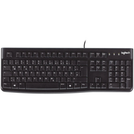 QWERTZ  Logitech K120  Zakelijk Bedraad Toetsenbord  QWERTZ