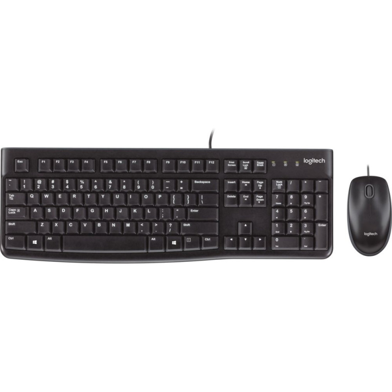 AZERTY  Logitech MK120  Bedrade Muis en Toetsenbordcombo  AZERTY Frans