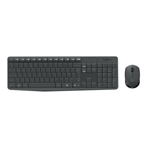 Logitech MK235  Draadloze Muis en Toetsenbordcombo  QWERTY