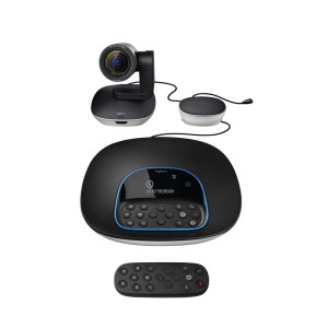 Logitech GROUP  Videovergadersysteem  Voor Groepen  Full HD  USB  Zwart