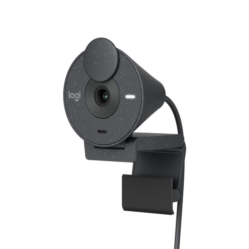 Logitech Brio 300  1080P 30FPS USB-C Webcam met Microfoon
