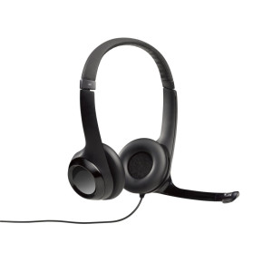 Logitech H390  Bedrade On-ear Headset USB-A  Zwart