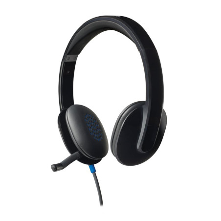 Logitech H540  Bedrade On-ear USB-A Headset  Zwart