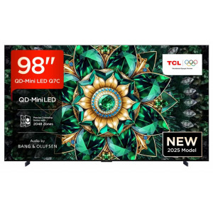 TCL 98Q7C  98 4K Ultra HD QD-MiniLED  120Hz  Google TV  Dolby Vision IQ  HDMI 2.1  Smart TV