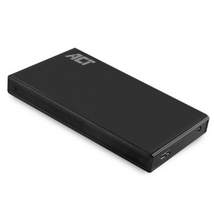 ACT AC1200  USB 3.0 2.5 HDD/SSD Behuizing  Zwart  Opslagstations