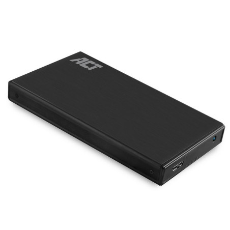 ACT AC1200  USB 3.0 2.5 HDD/SSD Behuizing  Zwart  Opslagstations