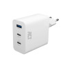 ACT AC2170 USB-C/USB-A Lader  3-Poorts met PPS QuickCharge  GaNFast  65W