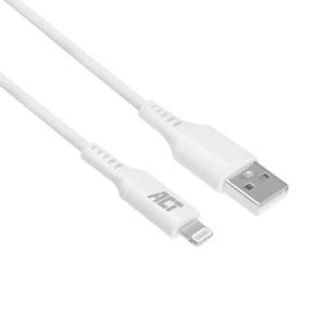 ACT kabel  USB-A naar Lightning  2 m  Wit  AC3012