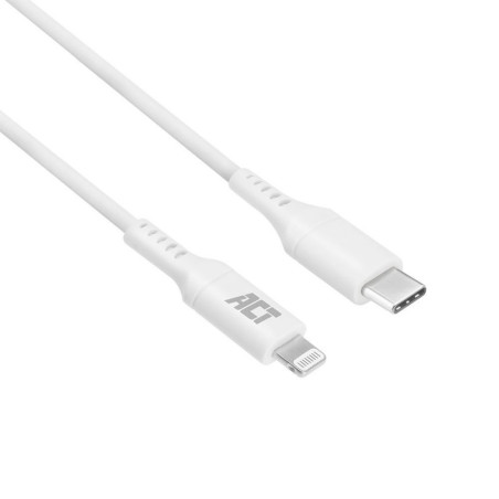ACT kabel  USB-C naar Lightning  2 m  Wit  AC3015