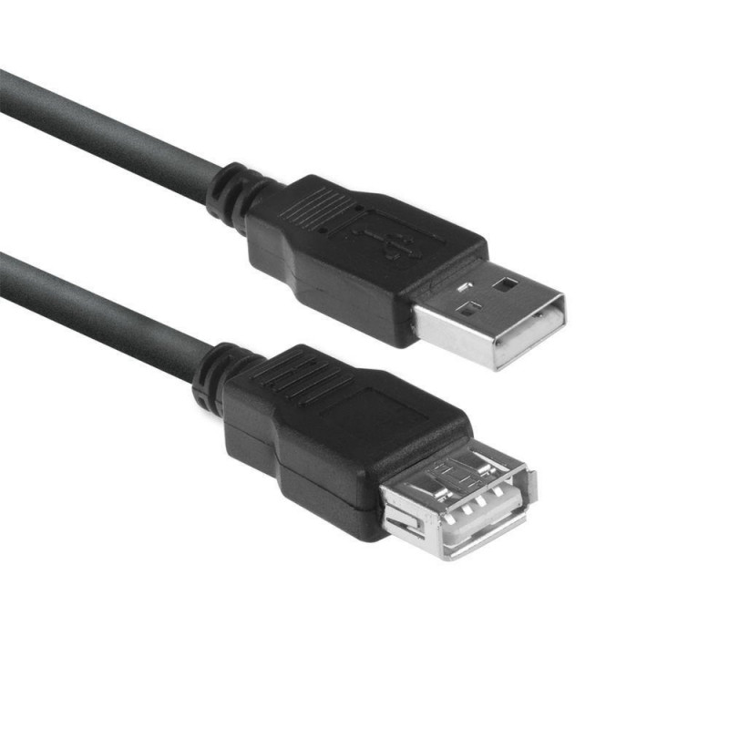 ACT AC3043  USB 2.0  USB-A Kabel  3m  Zwart