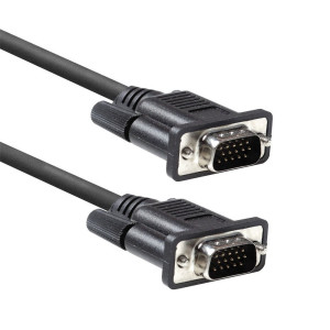 ACT AC3513  3 m VGA (D-Sub) Kabel  Zwart