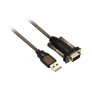 ACT AC6000  Serile Kabel  USB-A naar DB-9  15 m  Zwart