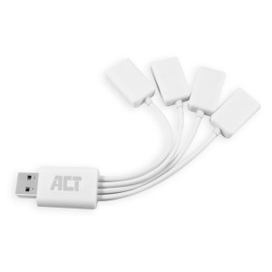 ACT AC6210  Interface Hub  USB 3.2 Gen 1 (3.1 Gen 1) Type-A  480 Mbit/s  Wit