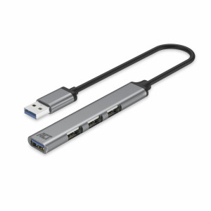 ACT AC6325  USB 3.2 Gen 1 Interface Hub  Type-A  5 Gbps  Grijs