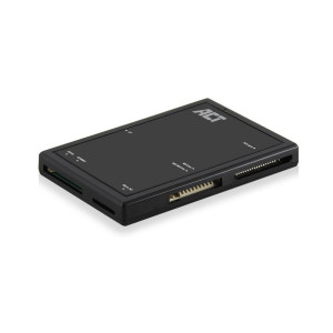 ACT AC6370  USB 3.2 Gen1 Geheugenkaartlezer  Type-A  Zwart