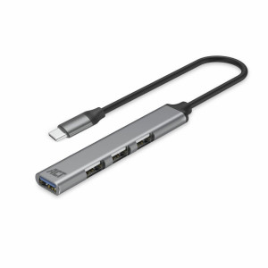 ACT AC6425  USB 3.2 Gen 1 Interface Hub  Type-C  5 Gbps  Grijs