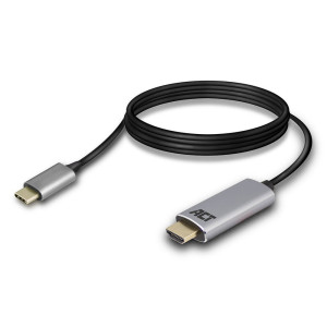 ACT AC7015  USB-C naar HDMI kabel  18 meter
