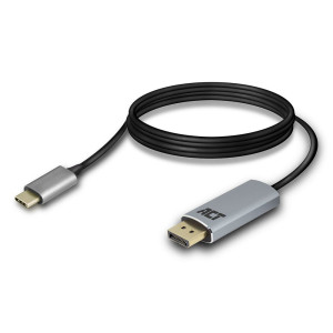 ACT AC7035  USB-C naar DisplayPort Kabel  18 m