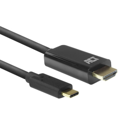 ACT AC7315  USB-C naar HDMI Kabel  2 m  Zwart