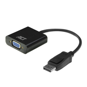 ACT AC7515 DisplayPort naar VGA Adapter  Female  Zip Bag