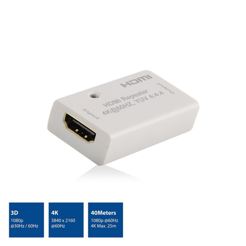 ACT AC7820  HDMI Repeater  Plug-and-Play  Via HDMI
