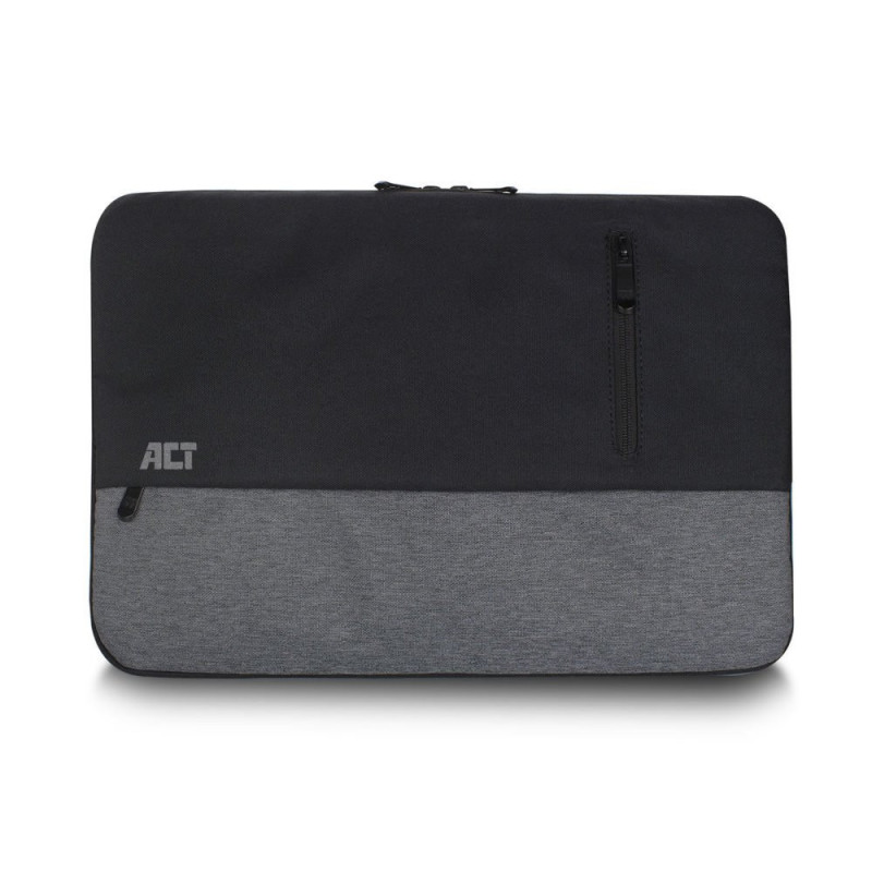 ACT Urban 14.1 Laptop Sleeve  Zwart/Grijs