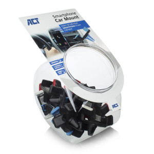 ACT AC9000  Passieve Telefoonhouder voor in de Auto  Zwart  Set van 25 stuks