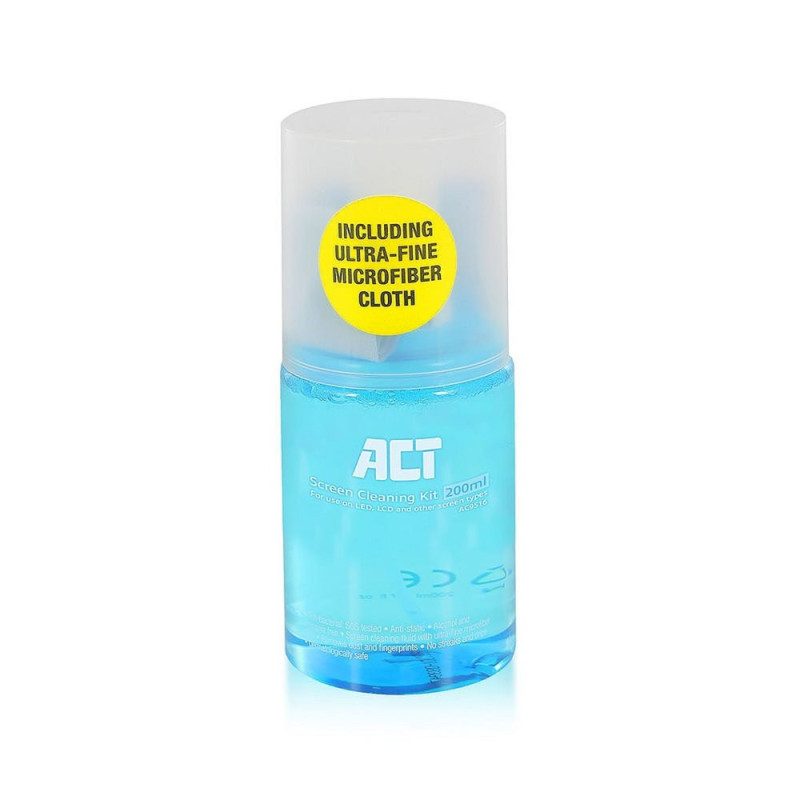 ACT AC9516 Schermreiniger inclusief Microvezel Doekje  200ml
