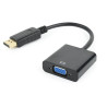 Gembird A-DPM-VGAF-02  DisplayPort naar VGA Adapter  Zwart