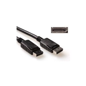 ACT AK3980  DisplayPort Kabel  20m  Zwart  Power Pin 20 Niet Aangesloten