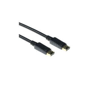 ACT AK3983  DisplayPort 1.4 Kabel  20m  Zwart  Power Pin 20 Niet Aangesloten