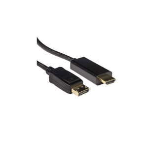 ACT AK3990  DisplayPort naar HDMI Kabel  Male - HDMI-A Male