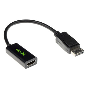 ACT AK3994  DisplayPort naar HDMI Adapter  Male - HDMI-A Female