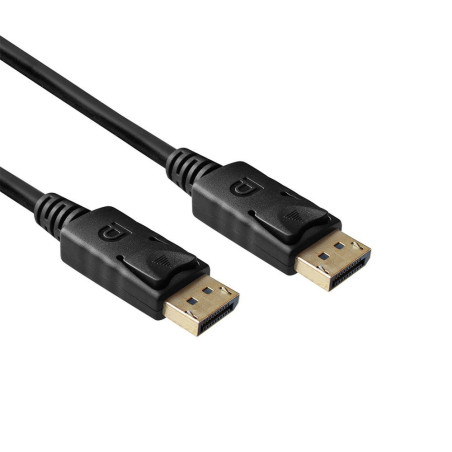 ACT AK4071  DisplayPort 1.4 Kabel  1.0m  Zwart