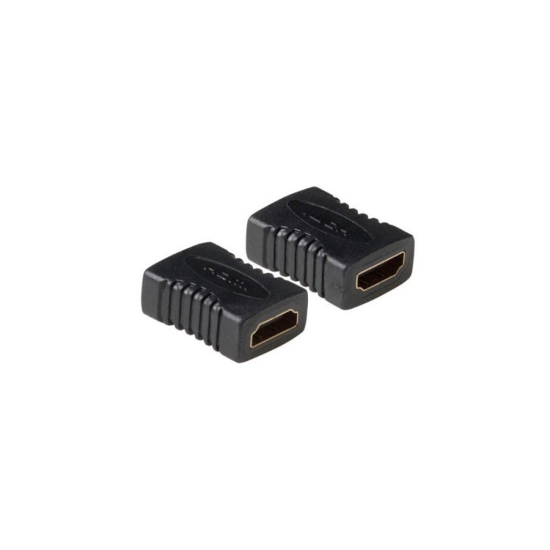 ACT AP1005 kabel-tussenstuk  HDMI-A  Zwart  AP1005