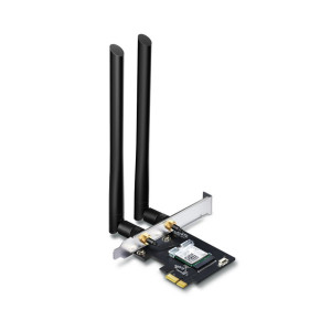TP-Link Archer T5E  Wi-Fi 5 PCIe Adapter  1167 Mbps (Dual-band)  Bluetooth 4.2  PCIe x1
