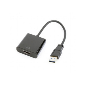 Gembird grafische adapter  USB naar HDMI  1920 x 1080 pixels  Zwart  A-USB3-HDMI-02