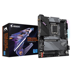 Gigabyte B760 AORUS MASTER DDR4 (rev. 1.0)  Socket LGA 1700  Intel B760  4xDDR4  ATX  Moederbord