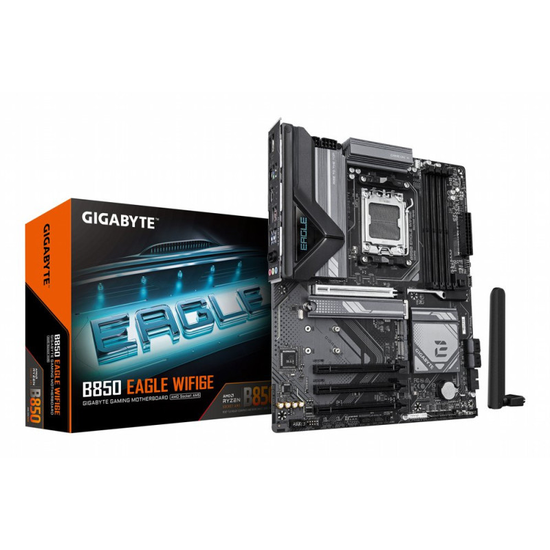Gigabyte B850 EAGLE WIFI6E  Socket AM5  AMD B850  4xDDR5  ATX  Moederbord
