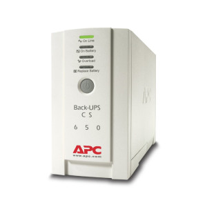 APC Back-UPS CS BK650EI  650 VA / 400 W  4x IEC C13 Stopcontacten  Line-Interactive  AVR Spanningsregeling  USB  Serile