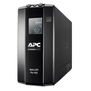 APC Back-UPS Pro BR900MI  900 VA  6x IEC C13 Stopcontacten  AVR Spanningstabilisatie  LCD-Statusdisplay