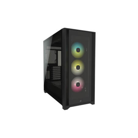 Corsair iCUE 5000X RGB  Midi Tower Case  Zwart