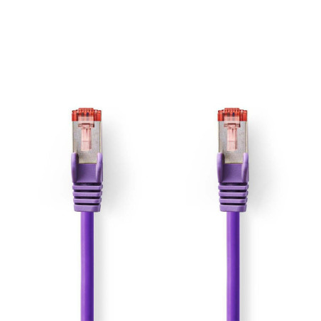 Nedis S/FTP Cat 6 Netwerkkabel  2 m  Violet