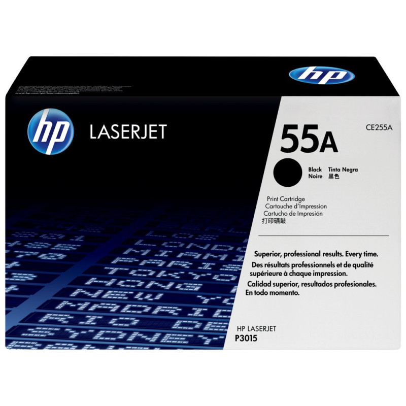 HP 55A (CE255A)  Tonercartridge  Origineel  Zwart  LaserJet