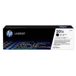 HP 201X (CF400X)  Tonercartridge  Origineel  Zwart  Hoge capaciteit  LaserJet