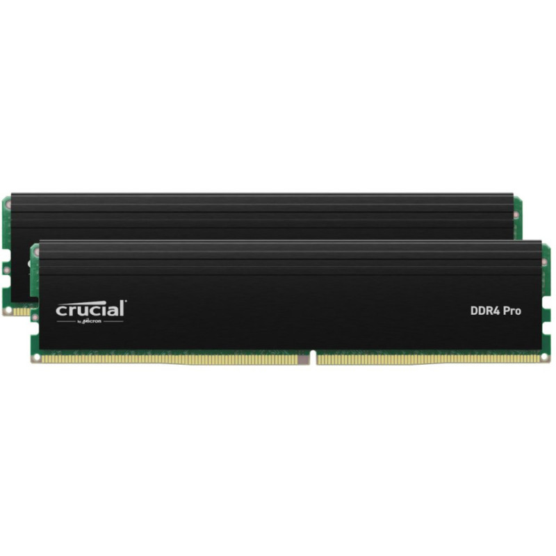 Crucial Pro  64GB 2x32GB DDR4  3200MHz  DIMM  CL22  Geheugenmodules  RAM