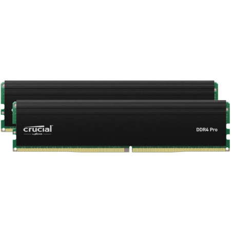 Crucial Pro  64GB 2x32GB DDR4  3200MHz  DIMM  CL22  Geheugenmodules  RAM