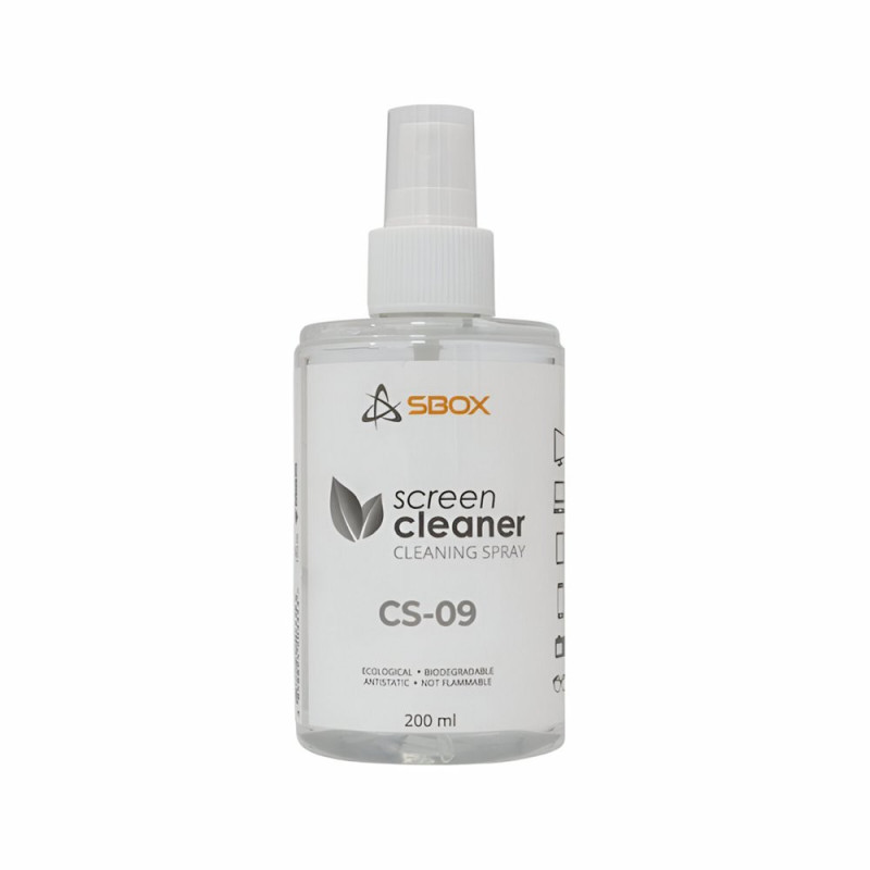 SBOX CS-09 Schermreiniger Spray  200ml