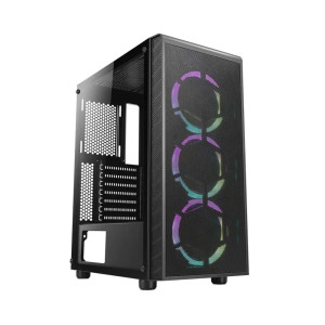 Azza Prime 360 RGB  Midi Tower  Zwart